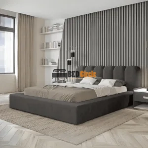 Elia Upholstered Ambassador Bed with Built-In Ottoman Storage