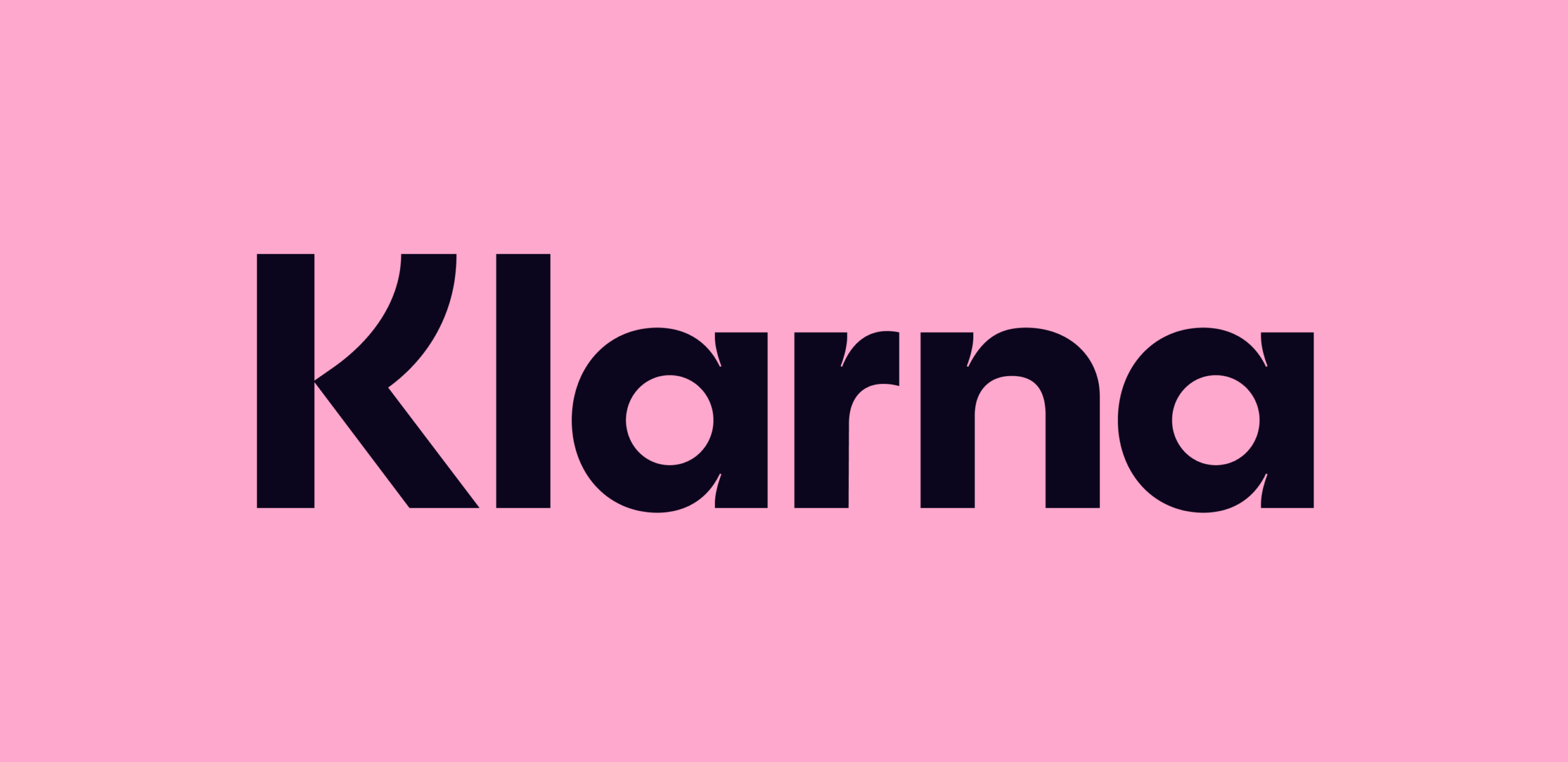 wordmark pink and black