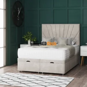 Sunrise Ottoman Storage Divan Bed With Headboard