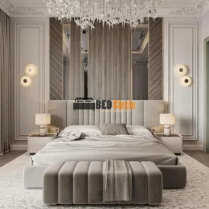 Duke panel Luxury Bed