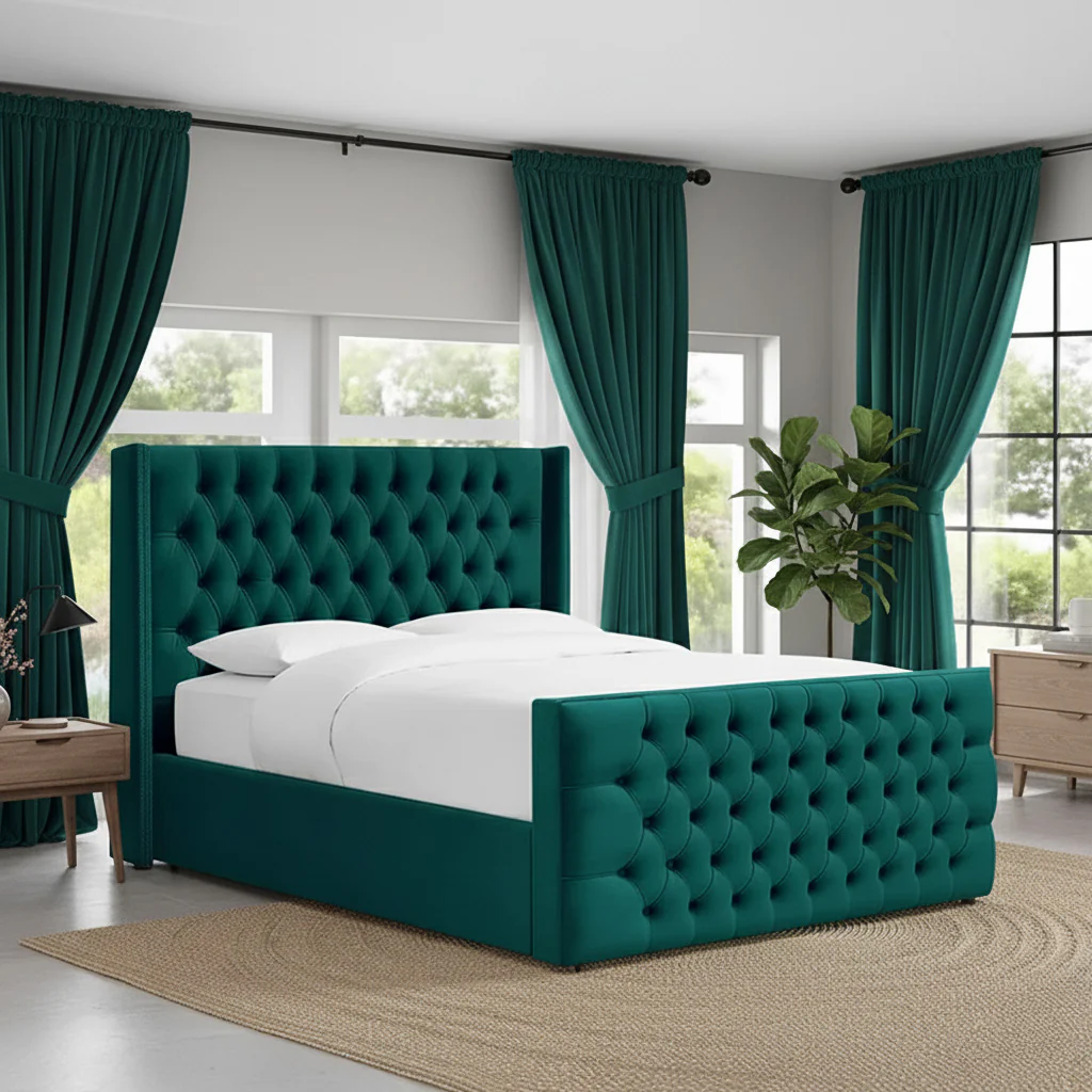 Elegance_Luxury_Wing_Chesterfield_Bed Elegance Luxury Wing Chesterfield Bed