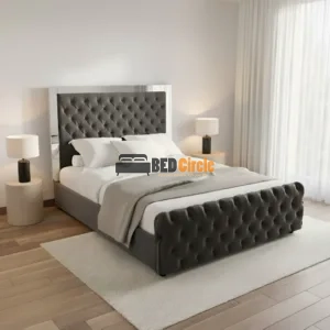 Mirror Chesterfield Bed