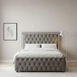 Mirror Luxury Chesterfield Bed 1 300x300