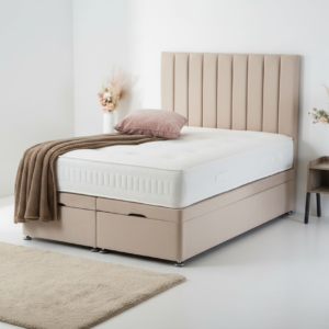 Home apollo ottoman storage divan bed with headboard