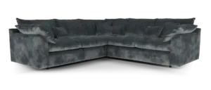 luxe chenille charcoal mix