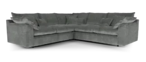 luxe chenille grey mix