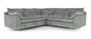 luxe chenille pewter mix