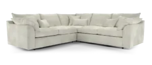 deep pile chenille silver all over