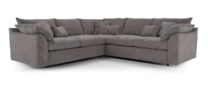 plush chenille grey mix