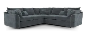 plush chenille slate mix