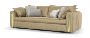 LIFESTYLE DAPPLE FABRIC CARAMEL MIX