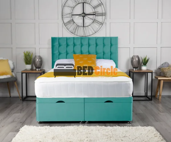 SQUARESOTTOMANFRONTDRESSEDLIGHTGREEN