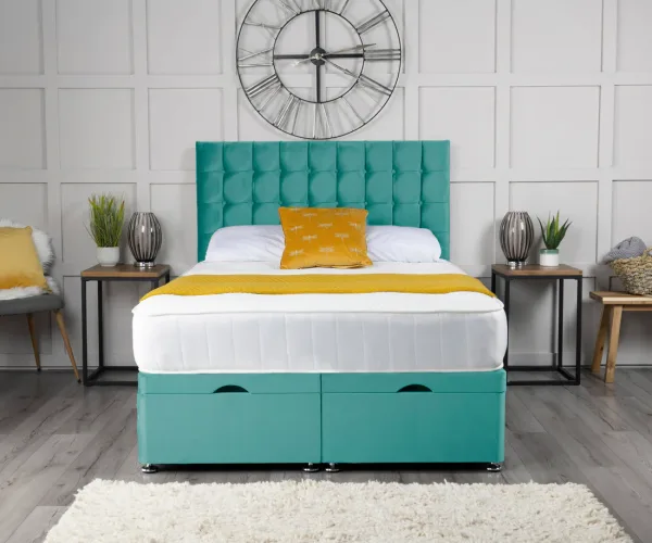 SQUARESOTTOMANFRONTDRESSEDLIGHTGREEN